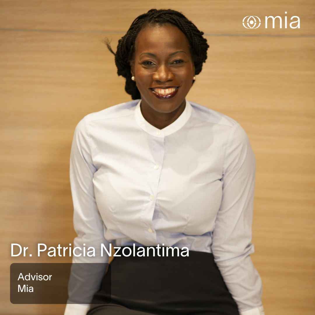 Mia Advisor Announcement Dr. Patricia Nzolantima
