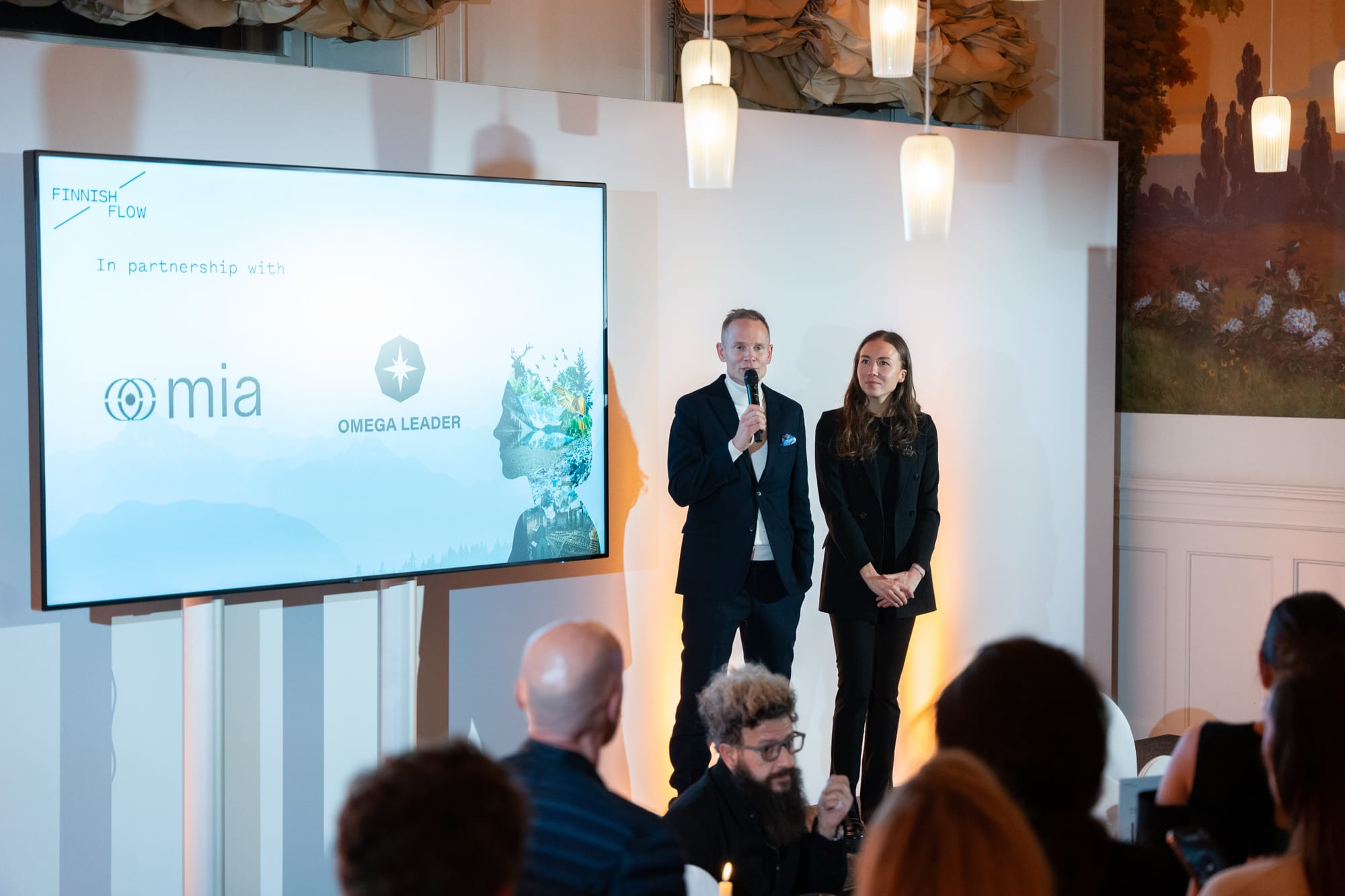 Mia Partners with Finnish Flow at their Annual Davos Event
