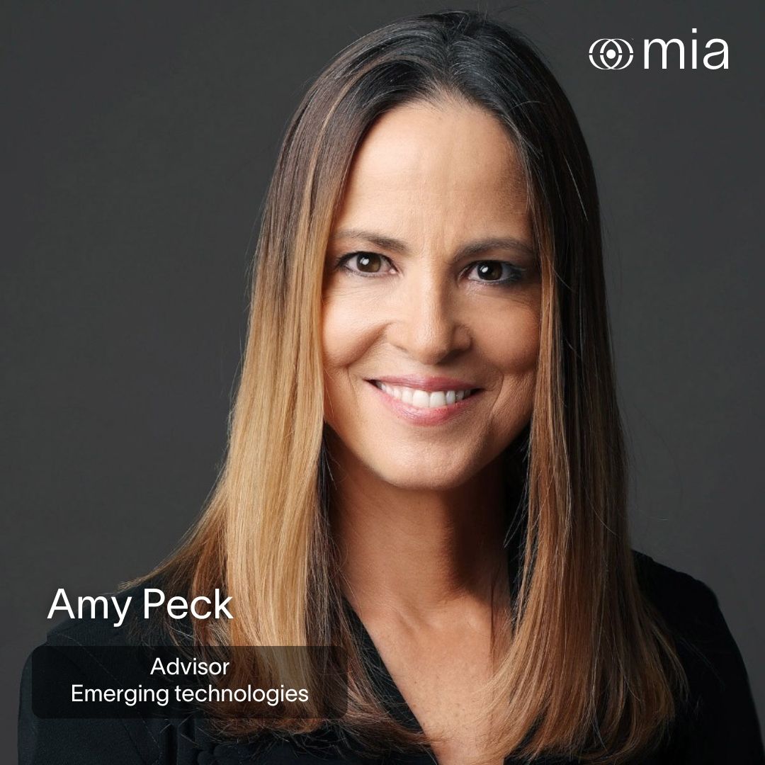 Mia Advisor Announcement:  Amy Peck