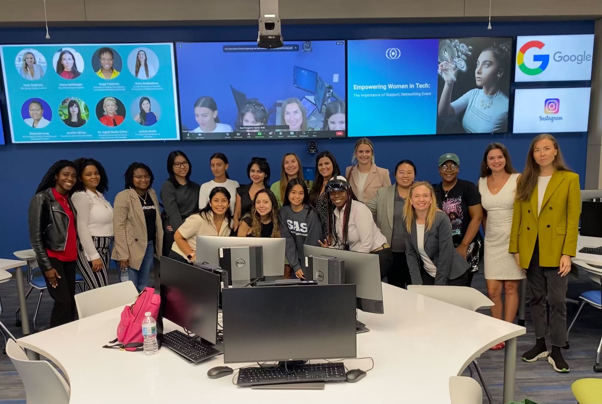 Empowering Women in Tech: Learning the Skills of the Future Together with Miami Dade College Students