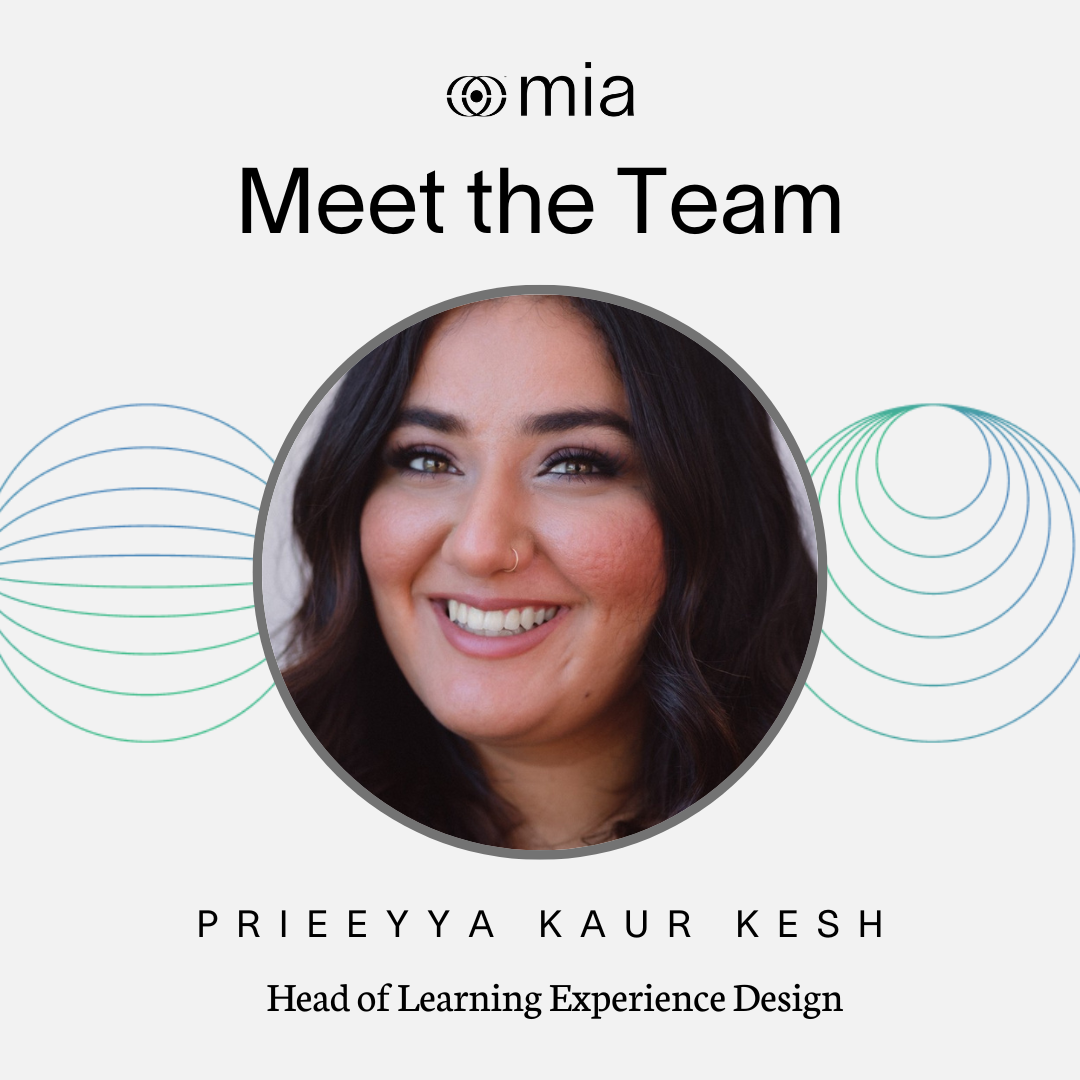 Mia Team Spotlight: Meet Prieeyya Kaur Kesh