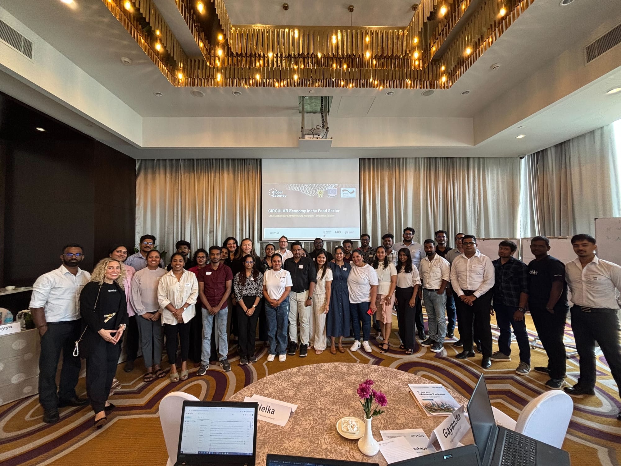 Empowering Entrepreneurs: AI in Action Program in Sri Lanka